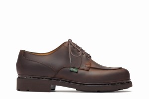 Zapatos Derby Paraboot Chambord Hombre Marrones Oscuro | ITZ5061WK