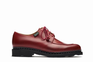 Zapatos Derby Paraboot Veley Mujer Rojas | HMO4777UF