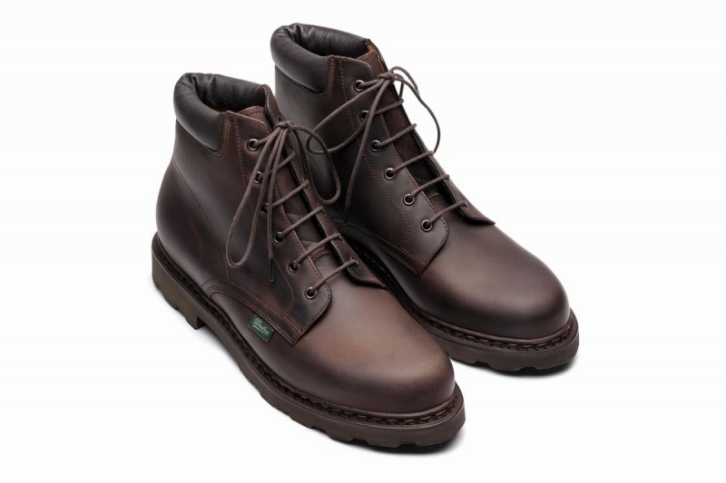 Botines Paraboot Bergerac Hombre Marrones Oscuro | PBY7498HL