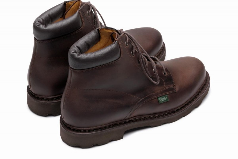 Botines Paraboot Bergerac Hombre Marrones Oscuro | PBY7498HL