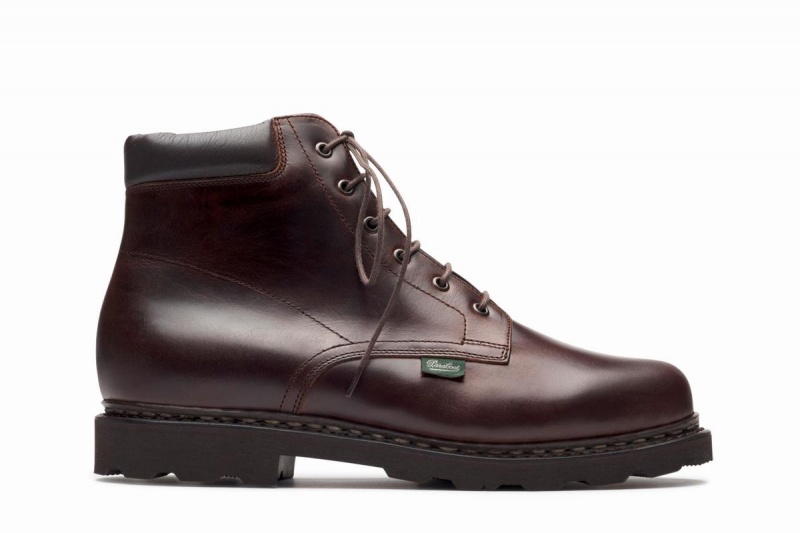 Botines Paraboot Bergerac Hombre Marrones Negras | PCY1710FO