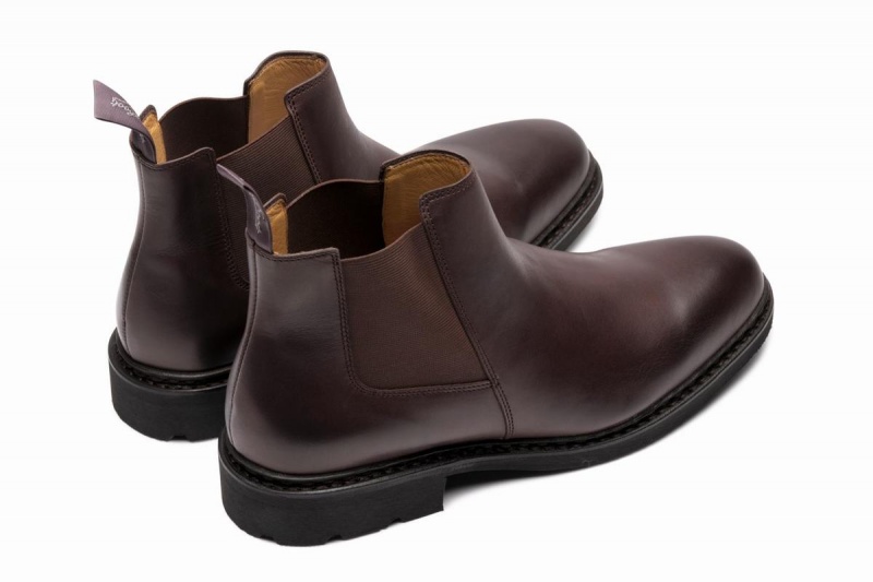 Botines Paraboot Chamfort Hombre Marrones Oscuro | RIL4921PV