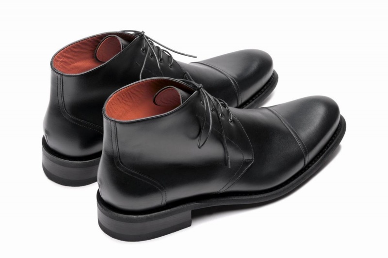 Botines Paraboot Lorsen Hombre Negras | TFK8630YW