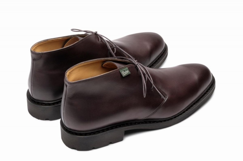 Botines Paraboot Lully Hombre Marrones Oscuro | JVN6371ZI