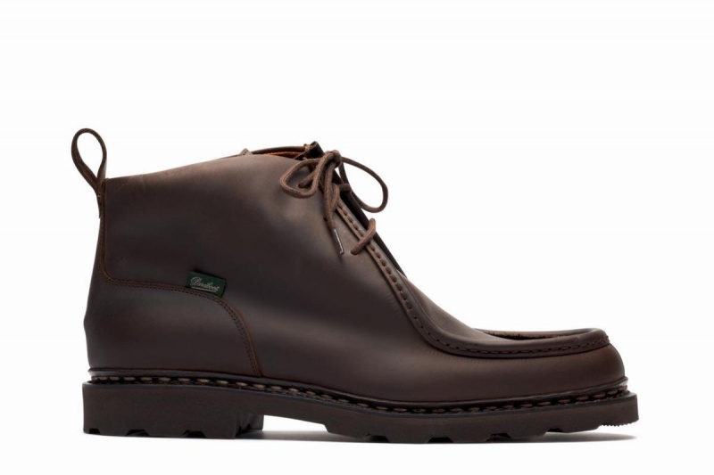 Botines Paraboot Mucy Hombre Marrones Oscuro | YZL2619NY