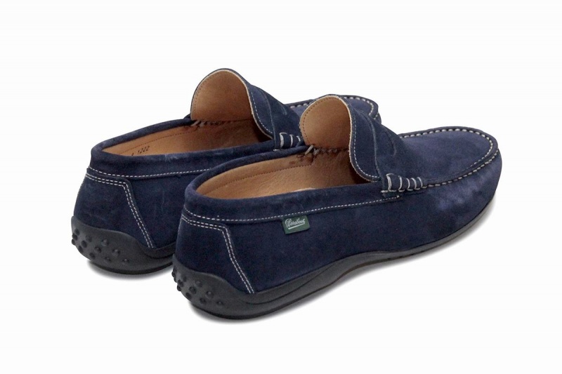 Mocasines Paraboot Cabrio Hombre Azules | AXP2495CU