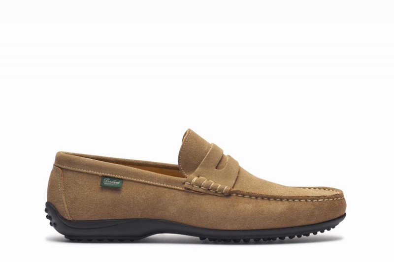 Mocasines Paraboot Cabrio Hombre Kaki | MVR4011DG