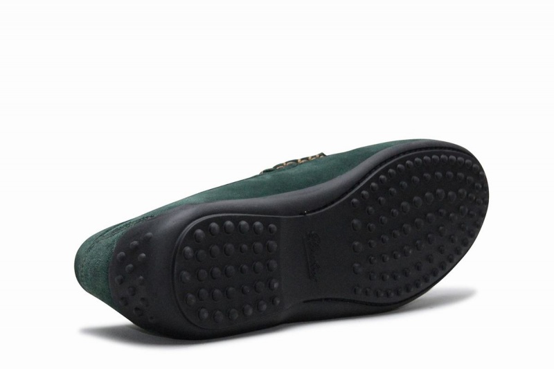 Mocasines Paraboot Cabrio Hombre Verde | IUG5710EZ