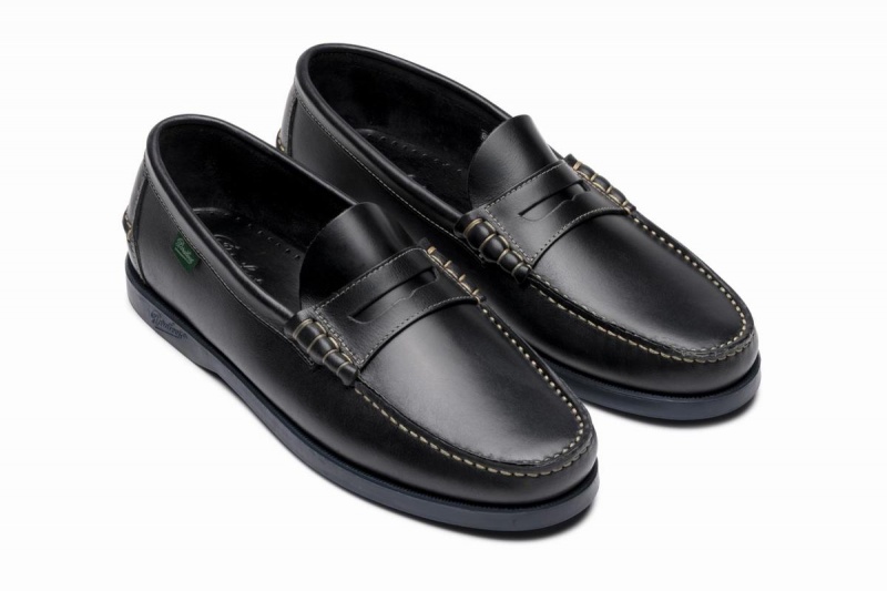 Mocasines Paraboot Coraux Hombre Negras Azules | TZQ8743JF