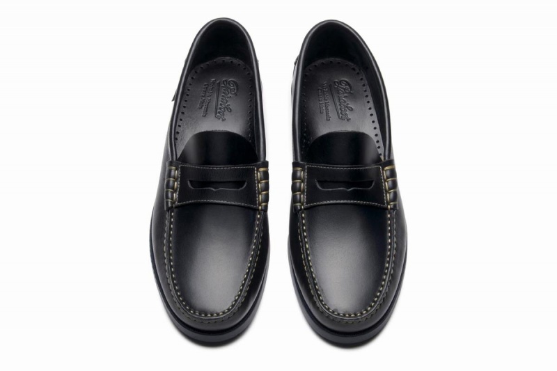 Mocasines Paraboot Coraux Hombre Negras Azules | TZQ8743JF