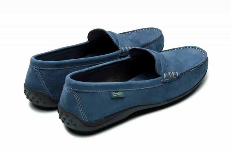 Mocasines Paraboot Corvette Mujer Azules | WKI3673CZ