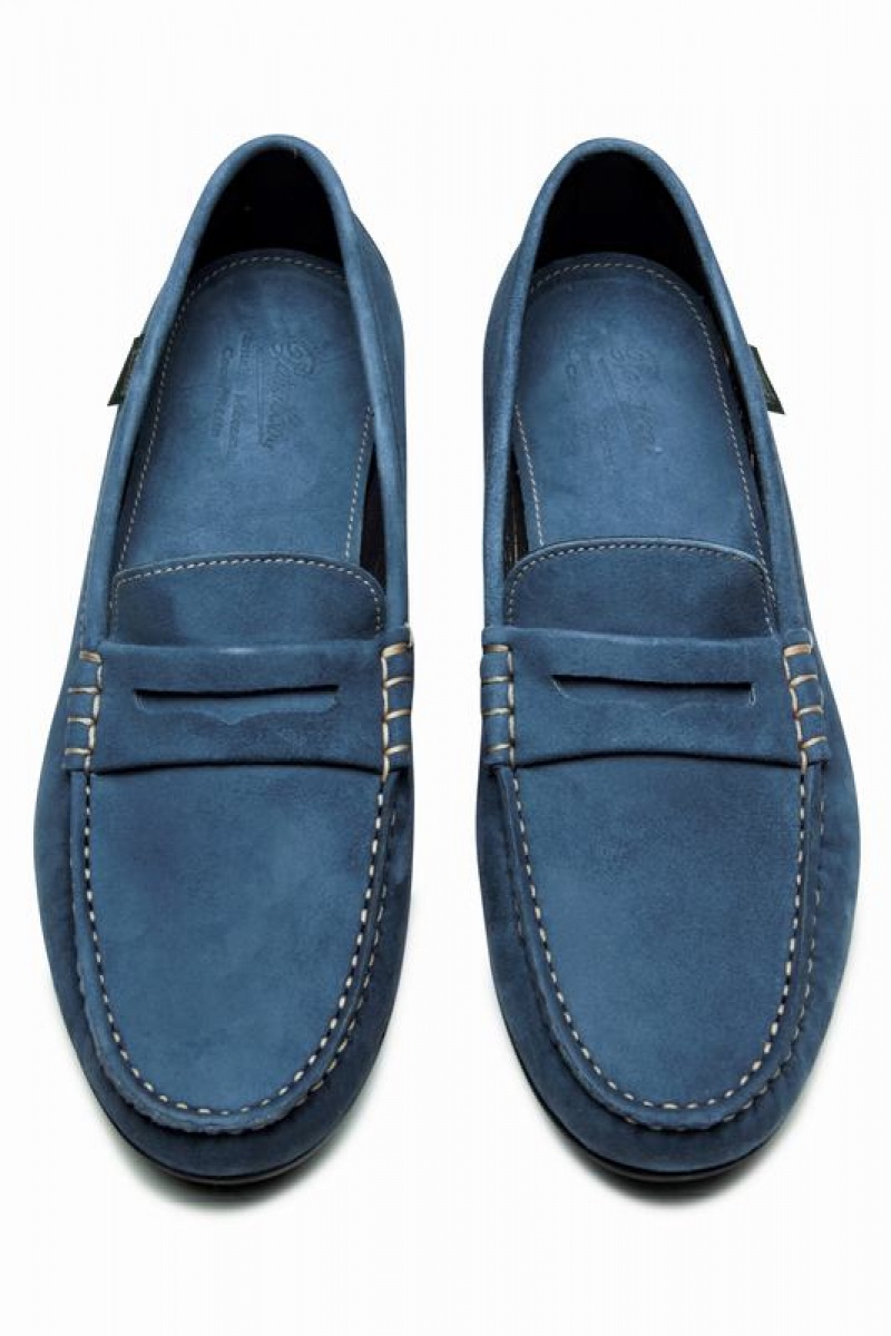 Mocasines Paraboot Corvette Mujer Azules | WKI3673CZ