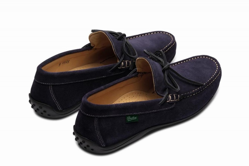 Mocasines Paraboot Indiana Hombre Azules | FQI8392XO