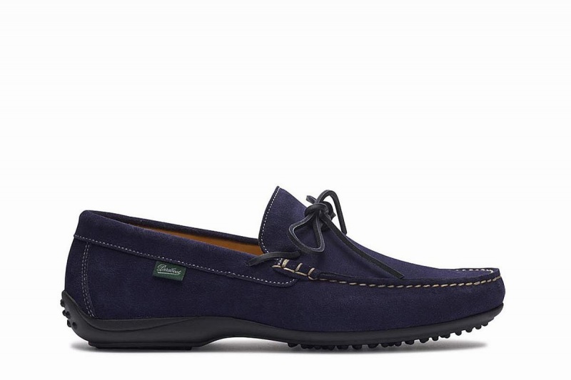 Mocasines Paraboot Indiana Hombre Azules | FQI8392XO