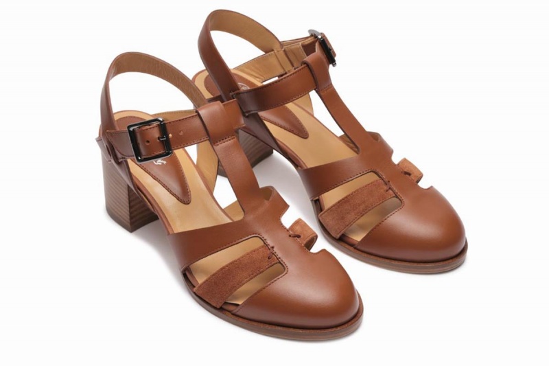 Sandalias Paraboot Ponza Mujer Marrones | VGV8183PY