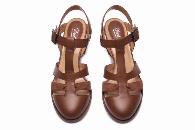 Sandalias Paraboot Ponza Mujer Marrones | VGV8183PY