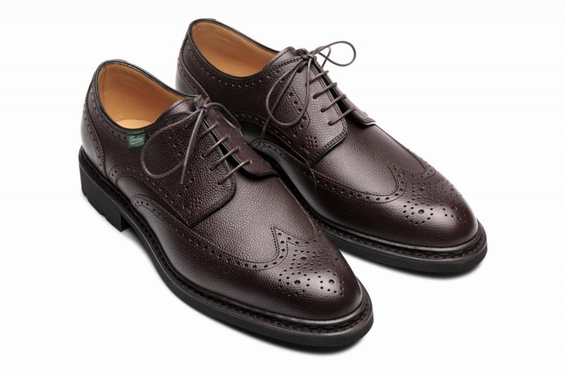 Zapatos Derby Paraboot Andersen Hombre Marrones Oscuro | HIL729MF