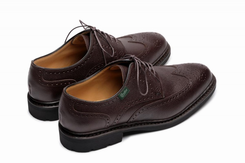 Zapatos Derby Paraboot Andersen Hombre Marrones Oscuro | HIL729MF