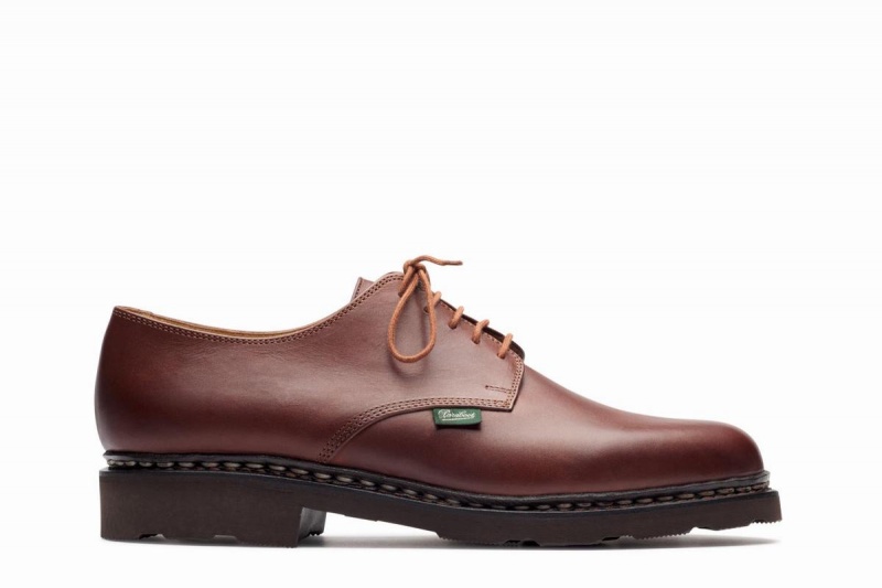 Zapatos Derby Paraboot Arles Hombre Marrones | CJC1028VF