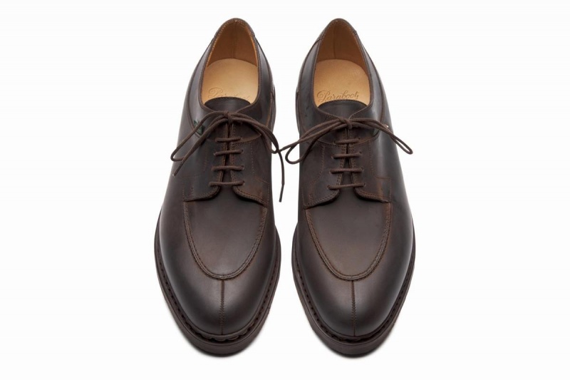 Zapatos Derby Paraboot Avignon Hombre Marrones Oscuro | MON2841ZV