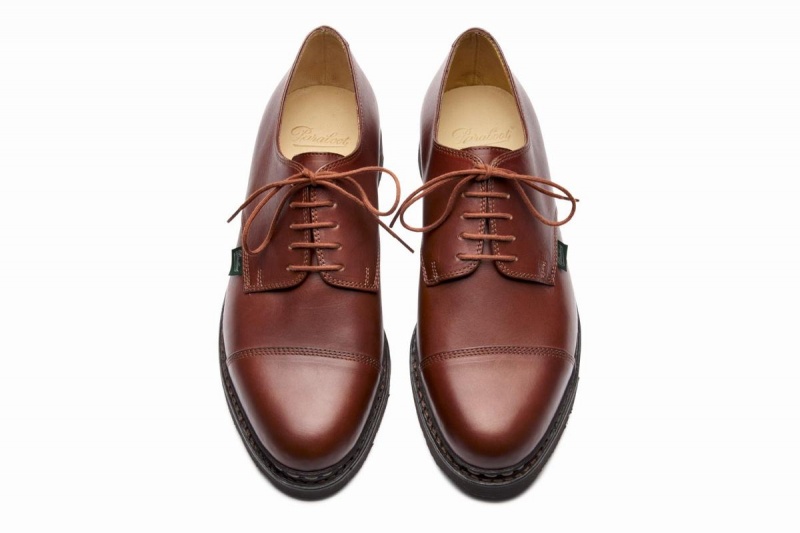 Zapatos Derby Paraboot Azay Hombre Marrones | HHM5528PU