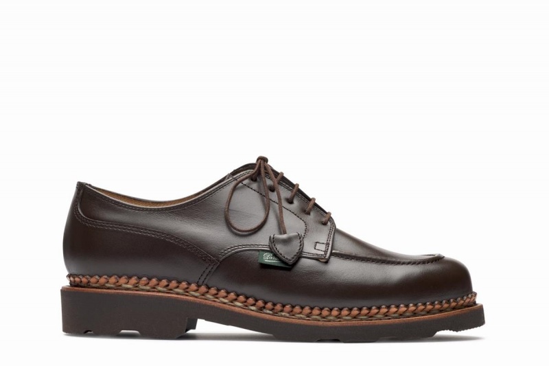 Zapatos Derby Paraboot Chamade Mujer Marrones Oscuro | ZSV422UW