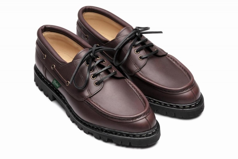 Zapatos Derby Paraboot Chimey Hombre Marrones Oscuro | NNZ1196CA