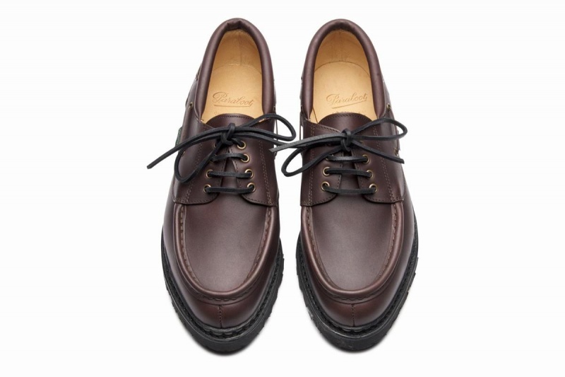 Zapatos Derby Paraboot Chimey Hombre Marrones Oscuro | NNZ1196CA