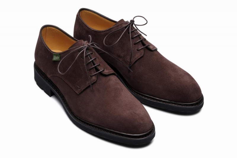 Zapatos Derby Paraboot Frenaye Hombre Marrones Oscuro | TPU2362LA