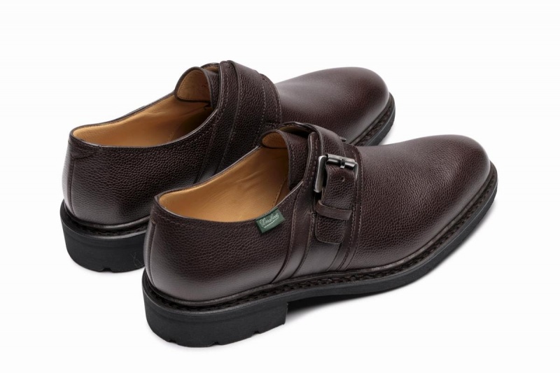 Zapatos Derby Paraboot Loty Hombre Marrones Oscuro | MHJ4988RP