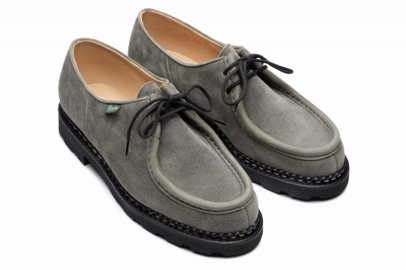 Zapatos Derby Paraboot Michael Hombre Gris | NYF2584RU