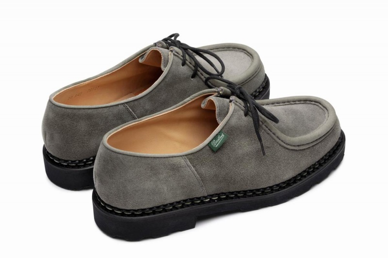 Zapatos Derby Paraboot Michael Hombre Gris | NYF2584RU