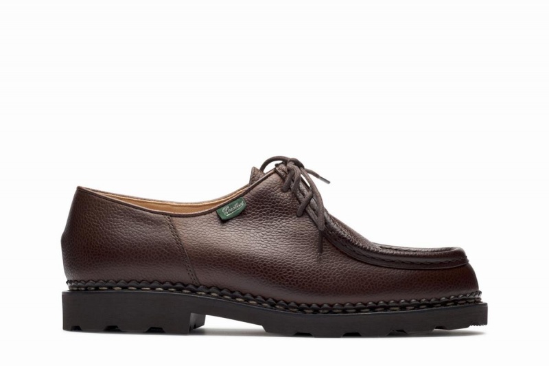 Zapatos Derby Paraboot Michael Hombre Marrones Oscuro | WGA7475LB