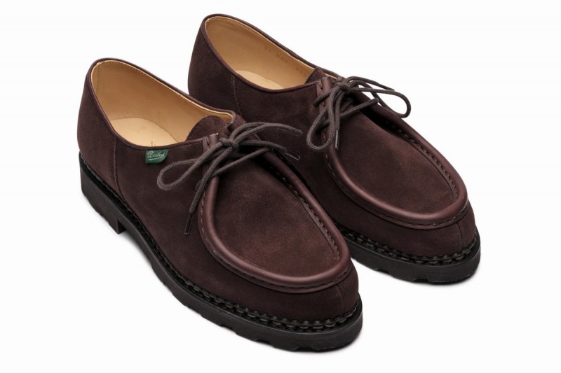 Zapatos Derby Paraboot Michael Hombre Marrones Oscuro | HKD7027OP