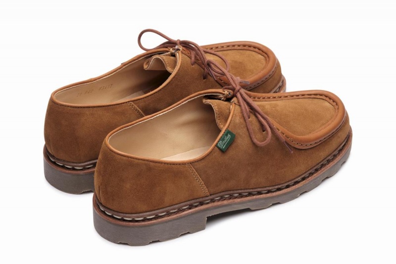 Zapatos Derby Paraboot Michael Hombre Marrones | UWQ4156ZV