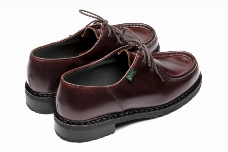 Zapatos Derby Paraboot Michael Hombre Marrones Negras | QIZ5478WM