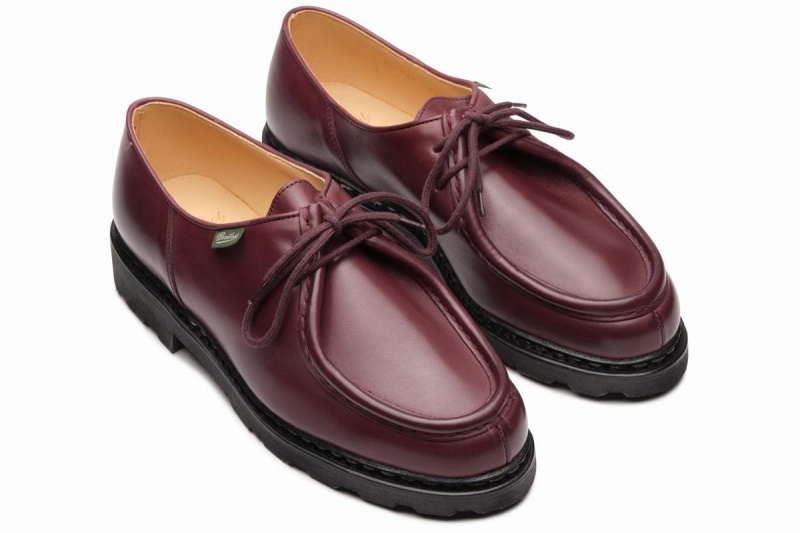 Zapatos Derby Paraboot Michael Hombre Rojas | EDA8032DN