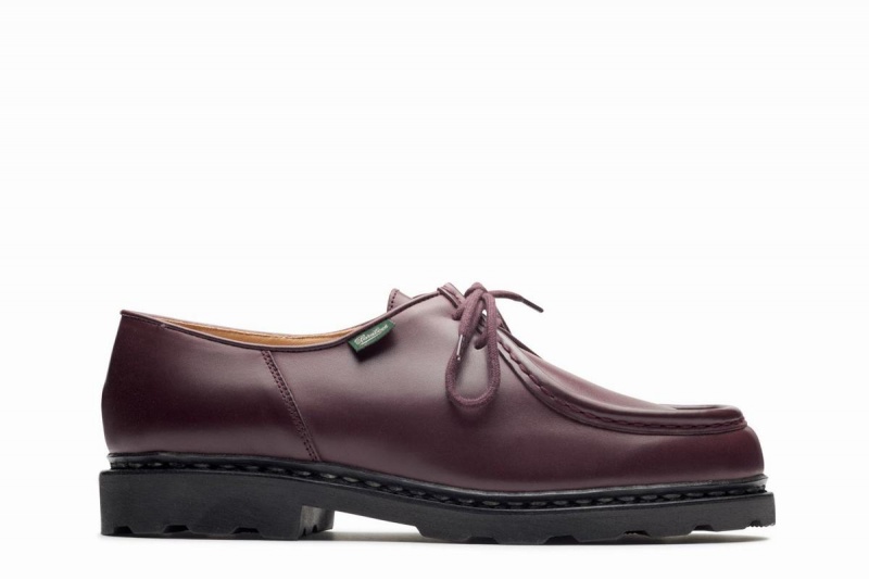 Zapatos Derby Paraboot Michael Hombre Rojas | EDA8032DN