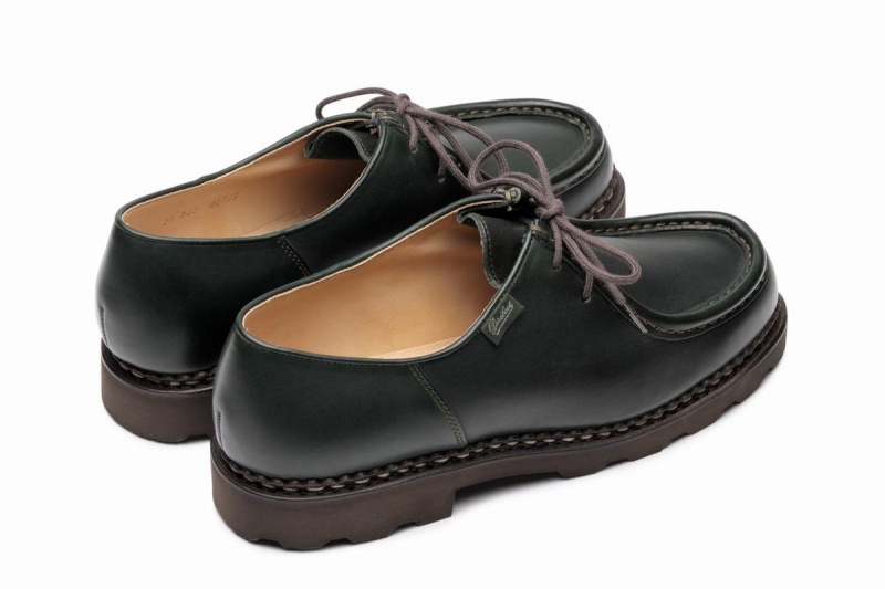 Zapatos Derby Paraboot Michael Hombre Verde | YPG2598ND