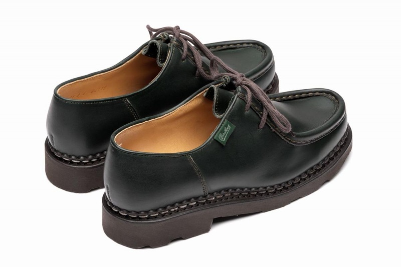 Zapatos Derby Paraboot Michael Mujer Verde | YOL1461TW