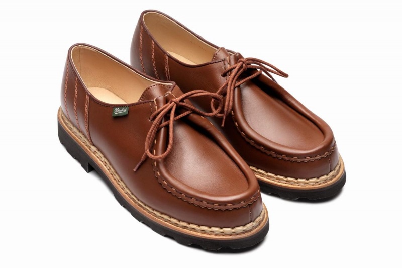 Zapatos Derby Paraboot Morzine Hombre Marrones | IKT416OL