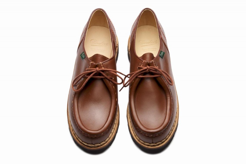 Zapatos Derby Paraboot Morzine Hombre Marrones | IKT416OL