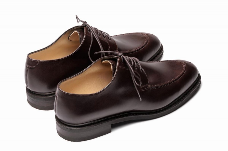 Zapatos Derby Paraboot Rousseau Hombre Marrones Negras | ZWK8885FH