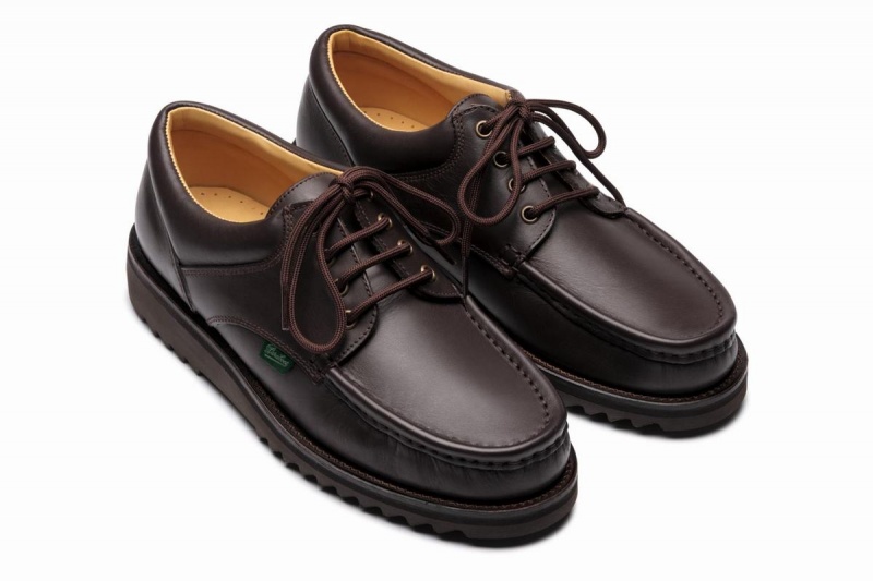 Zapatos Derby Paraboot Thiers Hombre Marrones Oscuro | BLI2114ZK