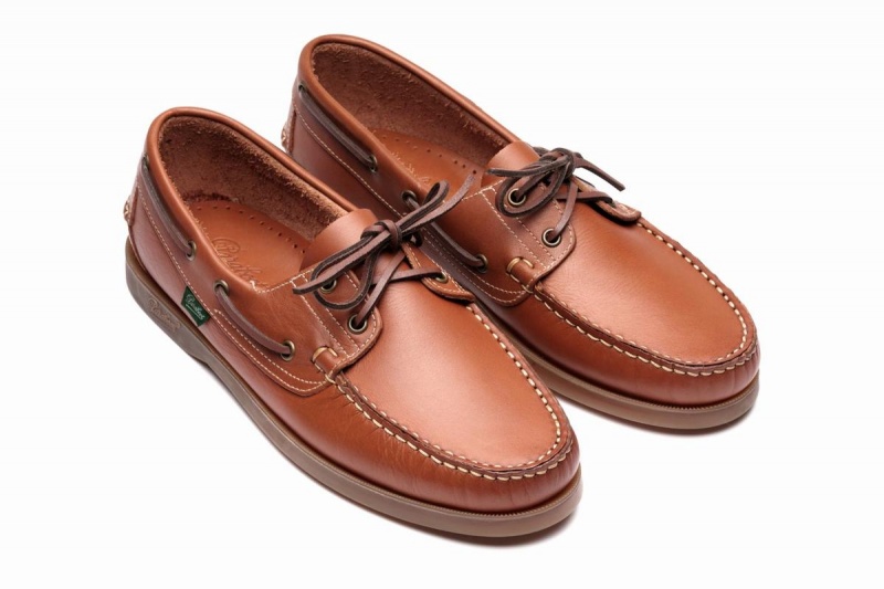 Zapatos del Barco Paraboot Barth Hombre Marrones | TOR7019AJ