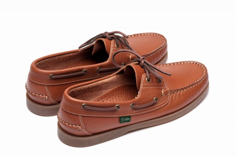 Zapatos del Barco Paraboot Barth Hombre Marrones | TOR7019AJ