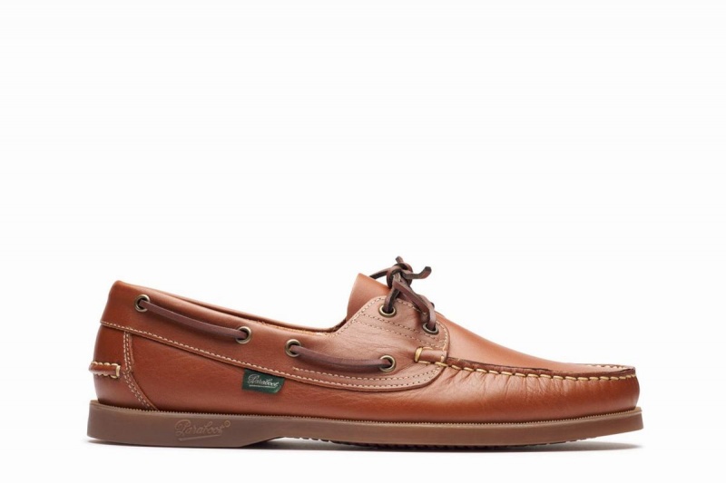 Zapatos del Barco Paraboot Barth Hombre Marrones | TOR7019AJ