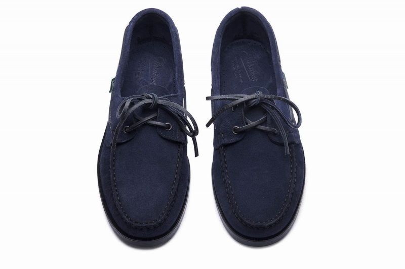 Zapatos del Barco Paraboot Barth Hombre Azules | TMO3997RI