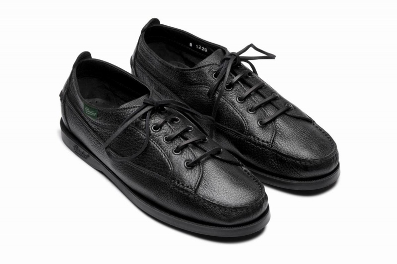 Zapatos del Barco Paraboot Malibu Hombre Negras | KND7517VZ