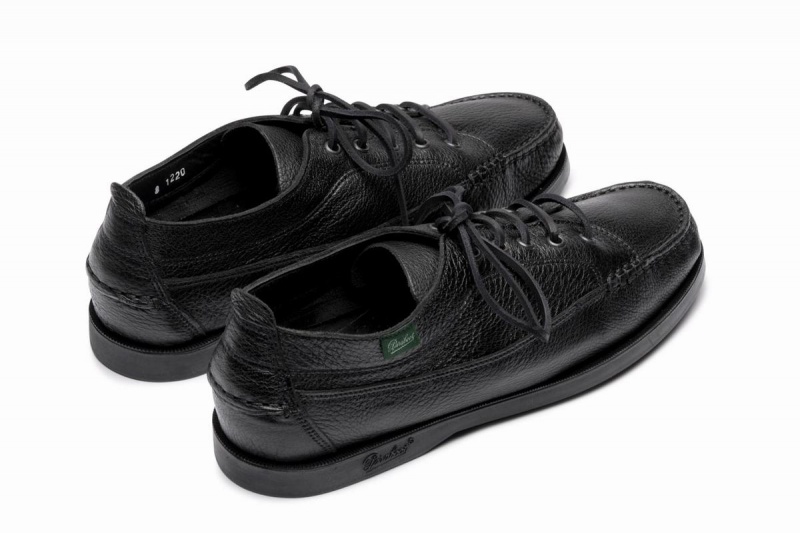 Zapatos del Barco Paraboot Malibu Hombre Negras | KND7517VZ